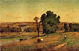 Landscape with Figure by George Inness